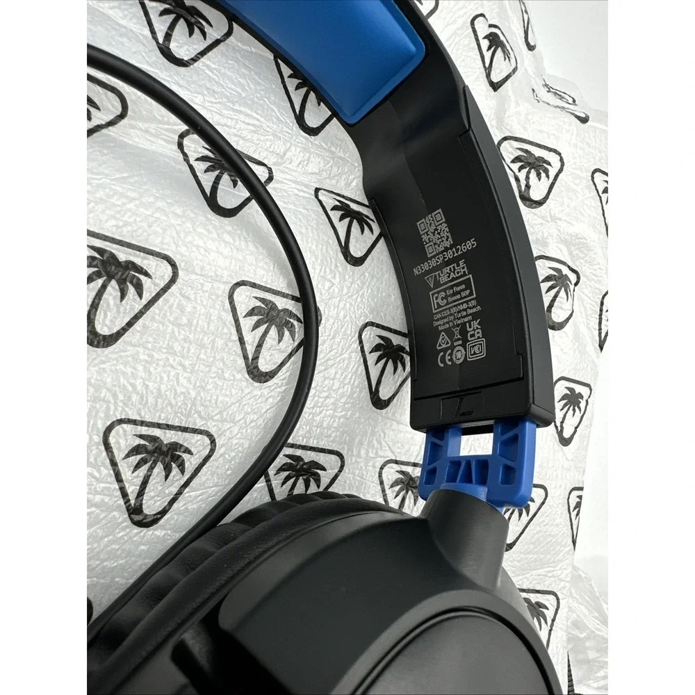 Turtle Beach‎ Ear Force Recon 50P Wired Gaming Headset Black / Blue Open Box New